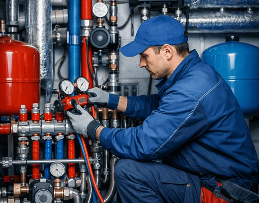 Наладка систем отопления и водоснабжения